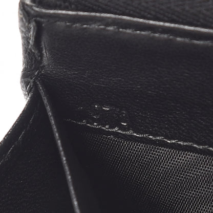 Miu Miu Nappa Matelasse Lux Zip Around Wallet Black 9 of 9