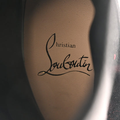 Christian Louboutin Veau Velours Stretch Gena 85 Bootie 35.5 Black 7 of 7