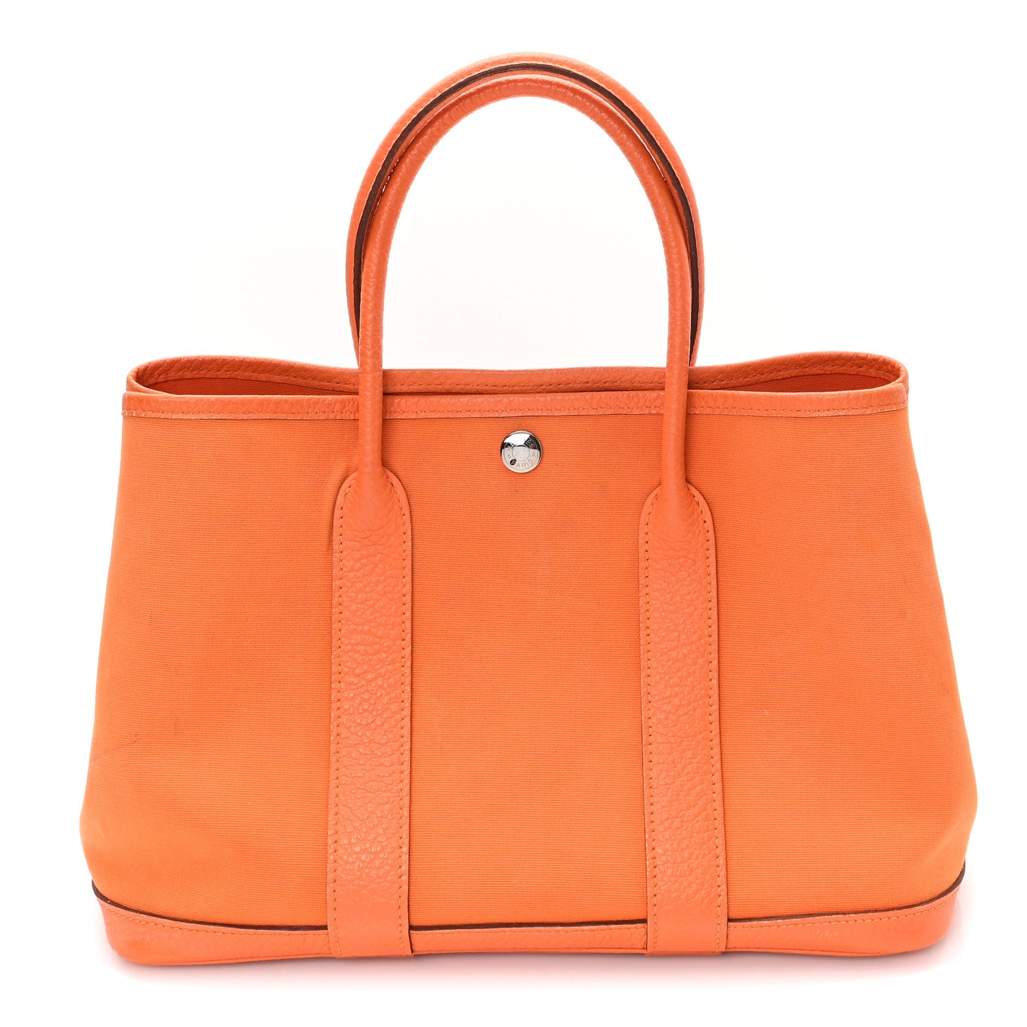 Hermes Toile Negonda Garden Party 30 TPM Orange 1 of 11