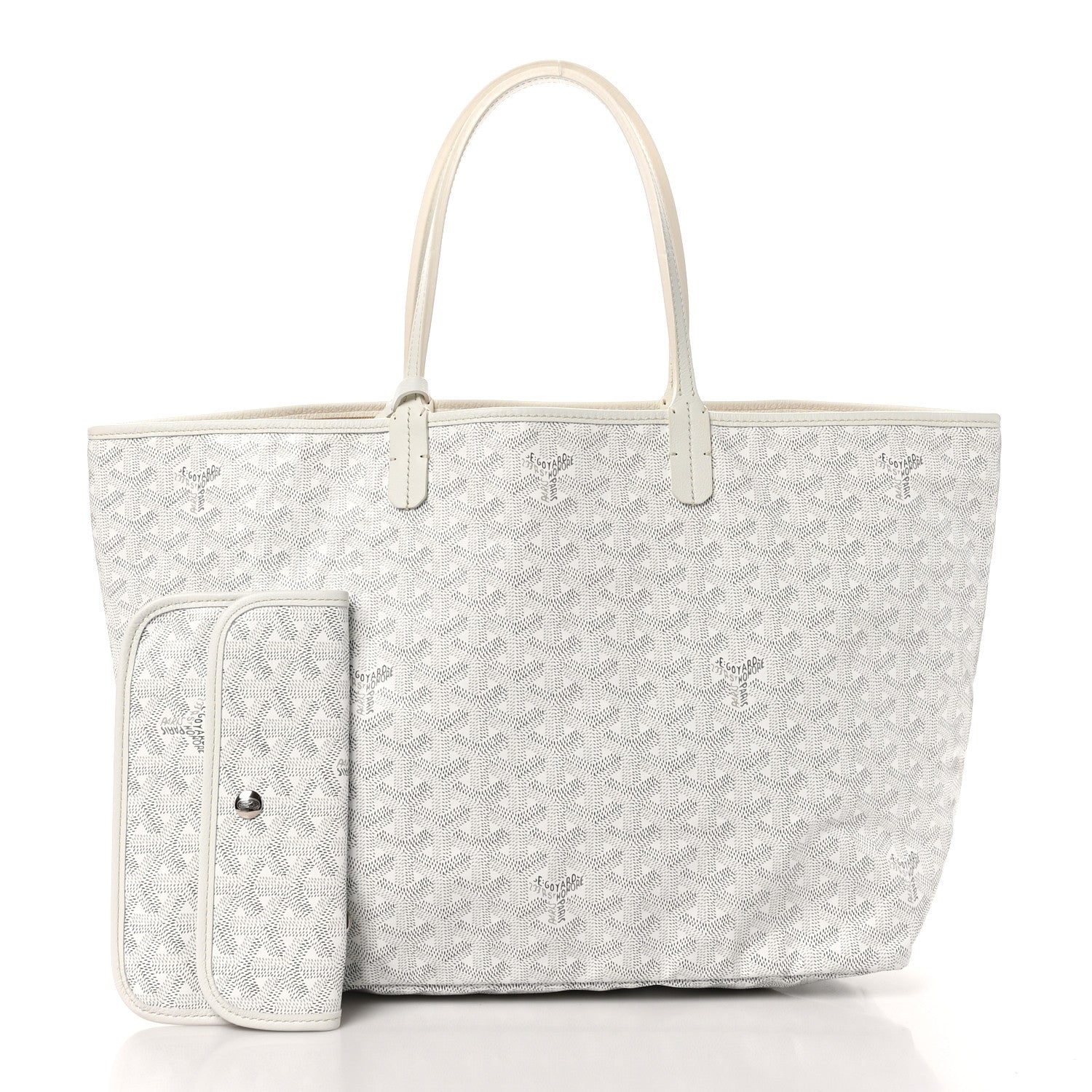 Goyard Goyardine Saint Louis PM White 3 of 11