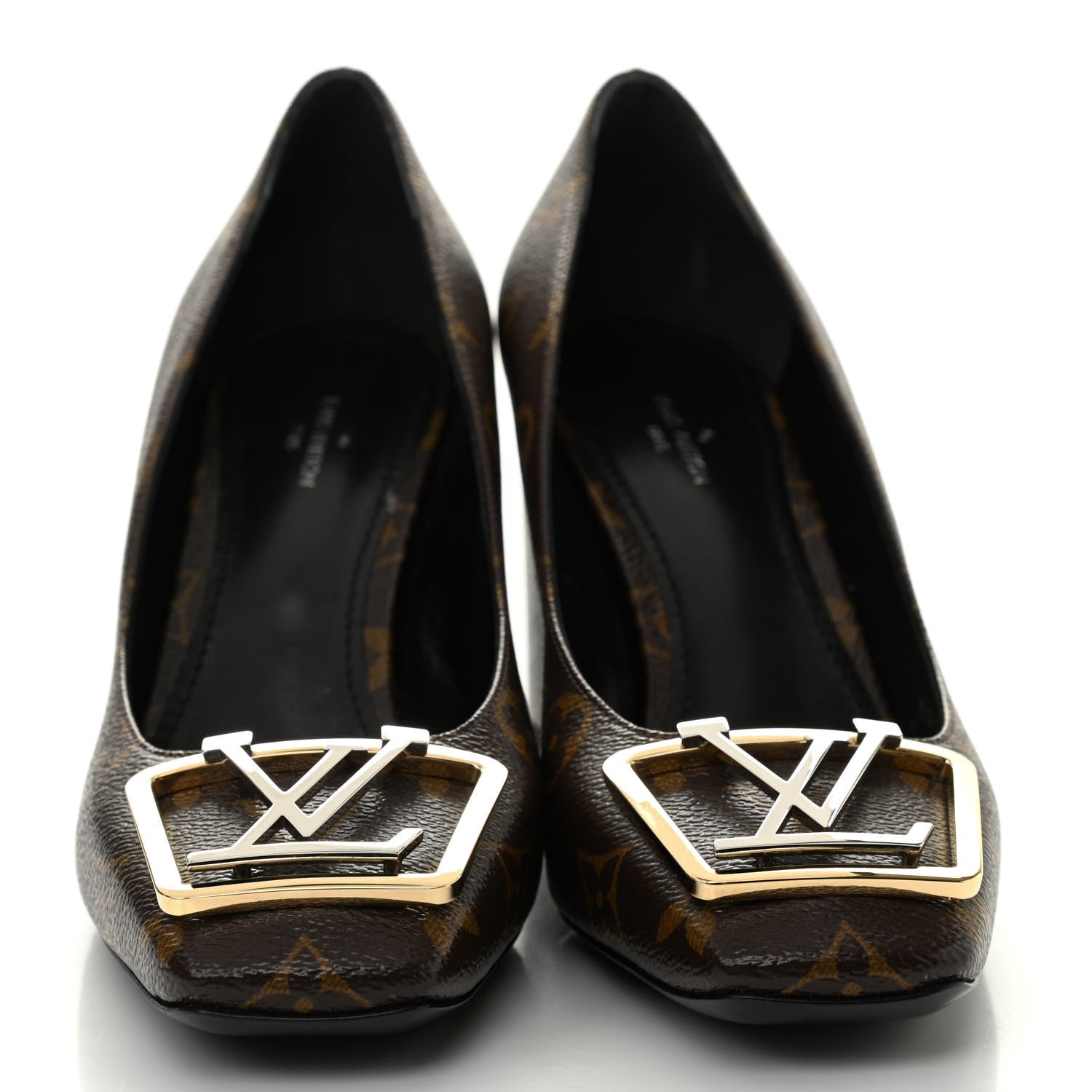 Louis Vuitton Monogram Madeleine Pumps 38.5 2 of 8