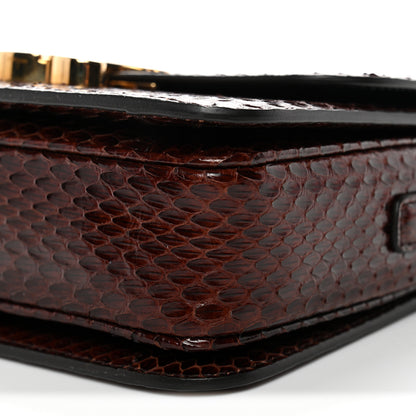 Celine Watersnake Teen Triomphe Brown 10 of 12