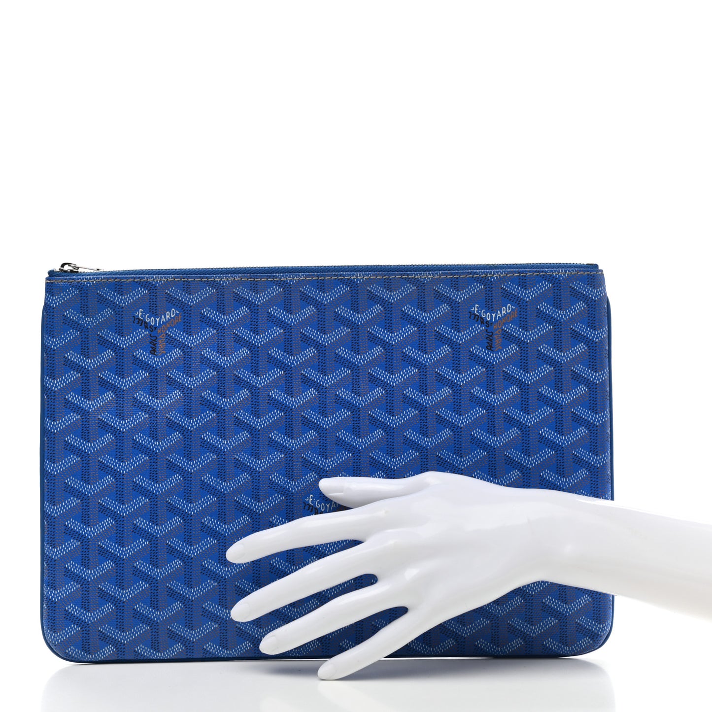 Goyardine Senat Pochette MM Sky Blue