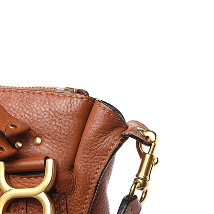 Chloe Calfskin Medium Marcie Satchel Tan 14 of 15