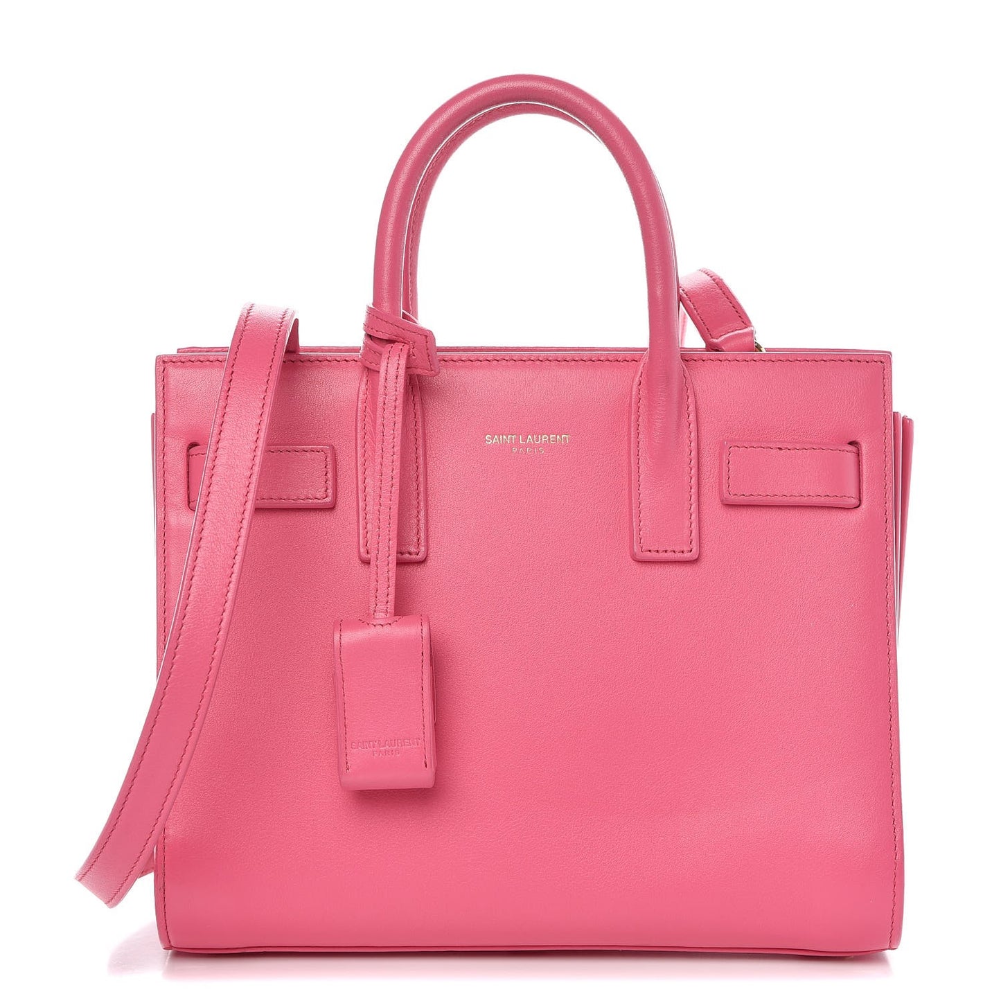 Calfskin Nano Sac De Jour Rose Clair