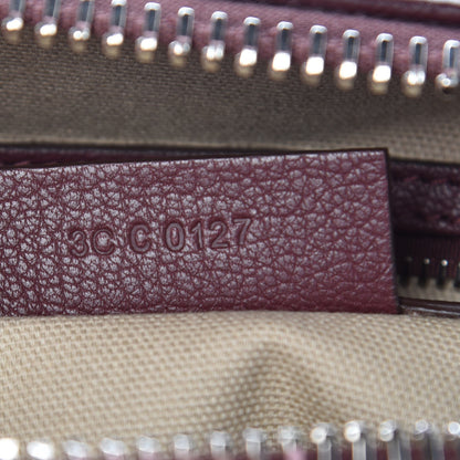 Givenchy Sugar Goatskin Mini Tri-Color Antigona Burgundy Pink White 7 of 7