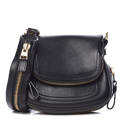 Tom Ford Calfskin Mini Jennifer Crossbody Bag Black 1 of 10