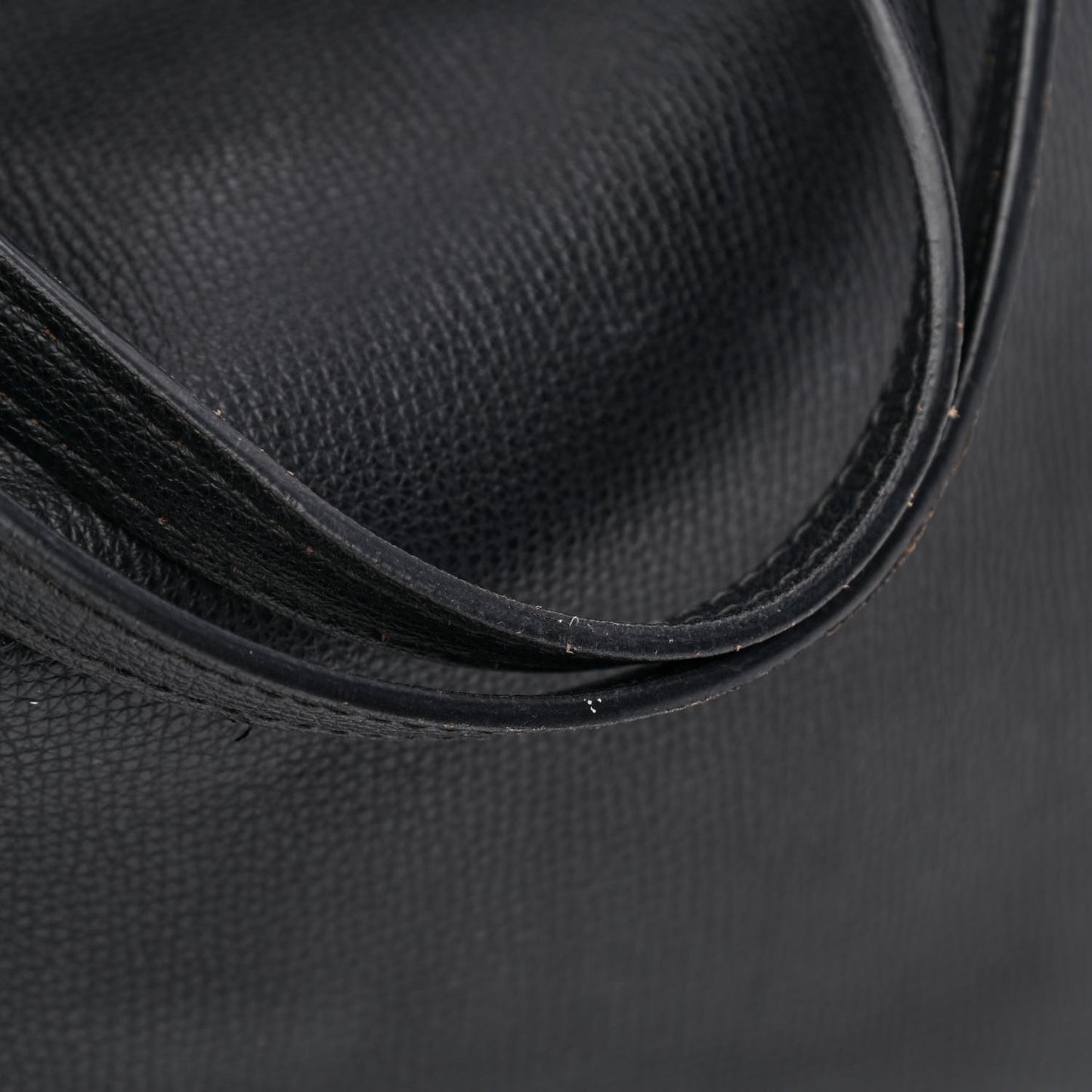 Vitello Vienna Enamel F is Fendi Shopping Tote Black Taupe