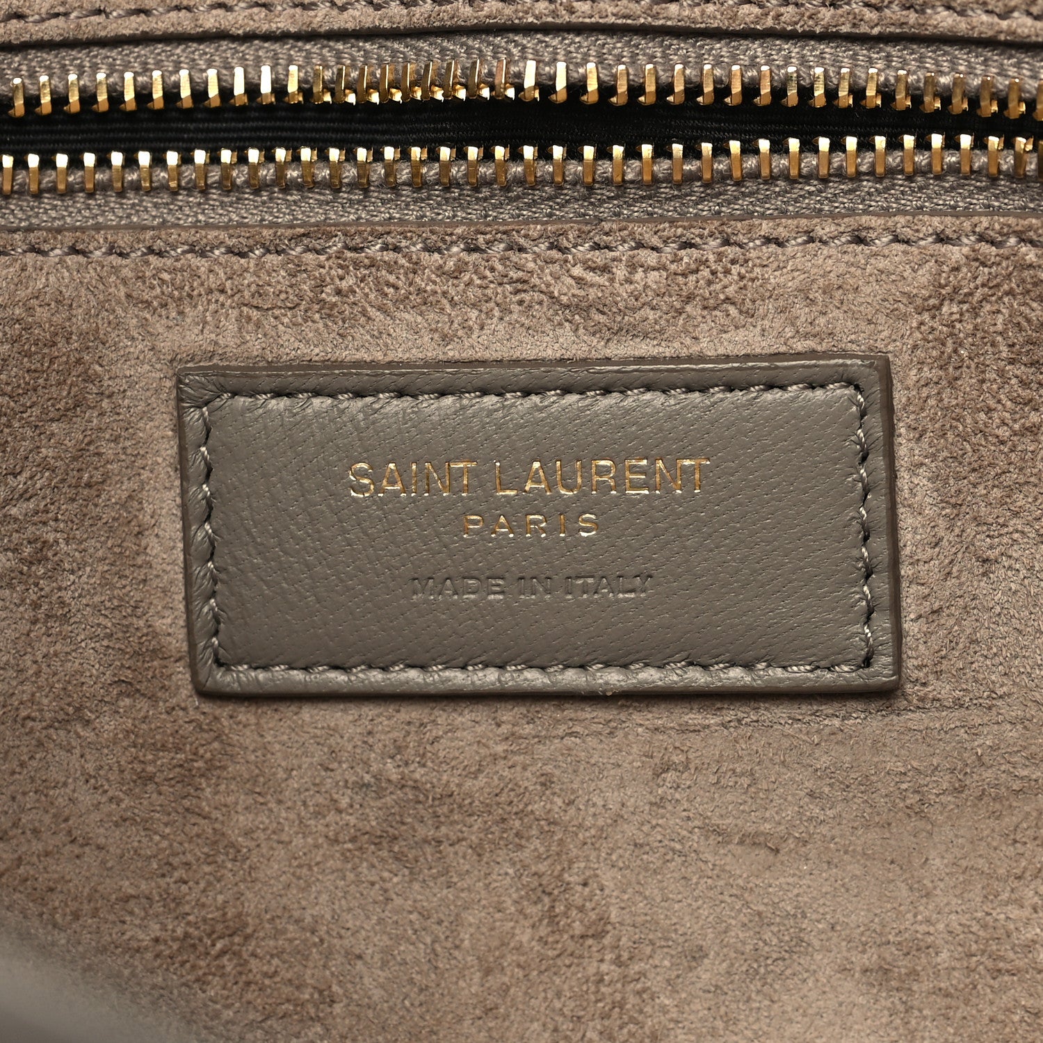 Saint Laurent Smooth Calfskin Le 5 A 7 Hobo Taupe 6 of 10