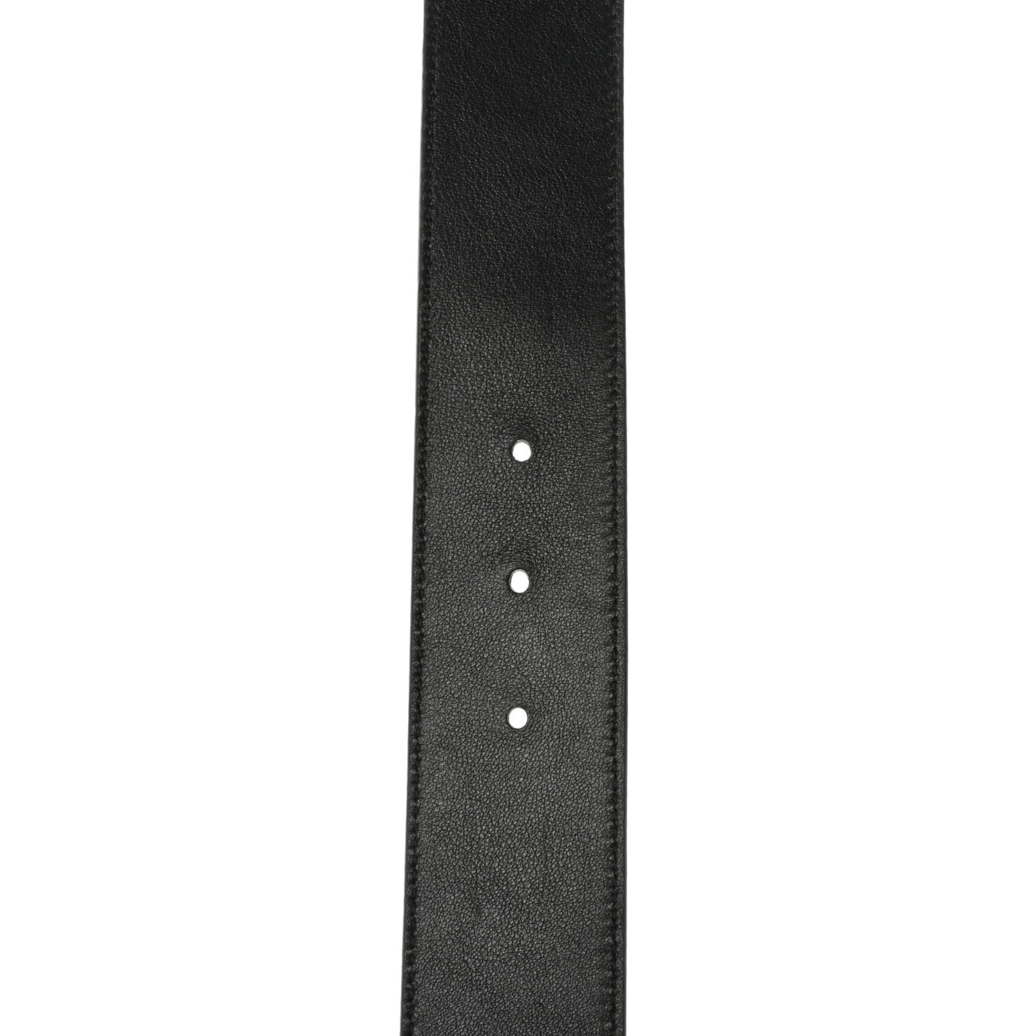 Gucci Calfskin Crystal Tiger Head Buckle Belt 80 32 Black 4 of 7