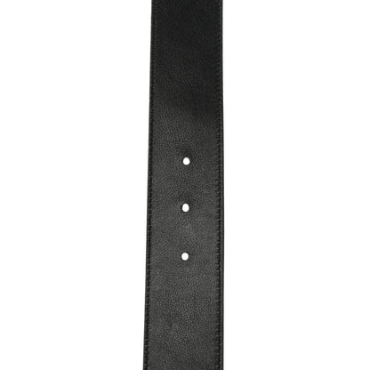 Gucci Calfskin Crystal Tiger Head Buckle Belt 80 32 Black 4 of 7