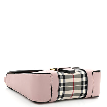 Burberry Horseferry Check Small Dickens Crossbody Bag Pale Orchid 4 of 9
