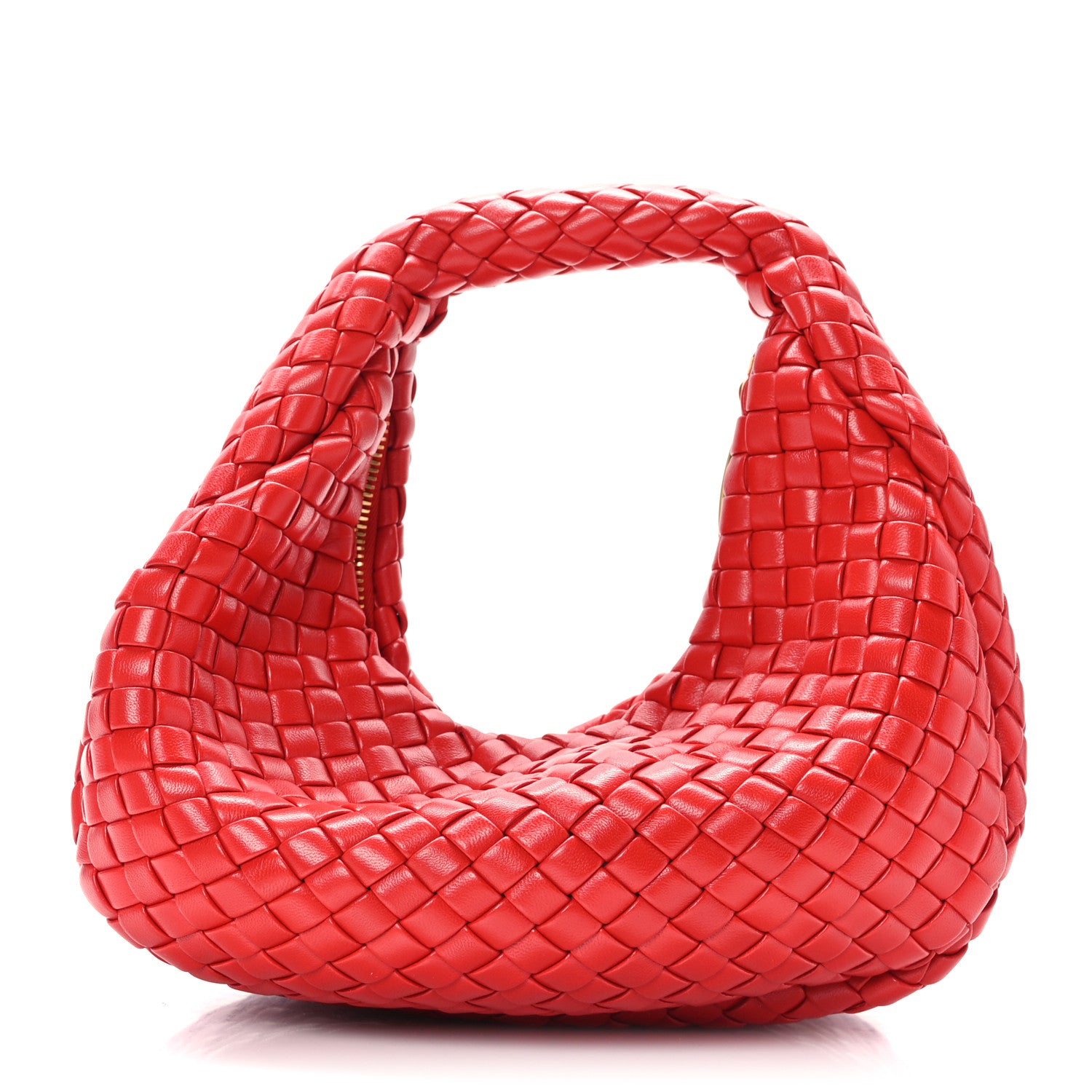 Bottega Veneta Nappa Intrecciato Mini Padded Jodie Red 1 of 10