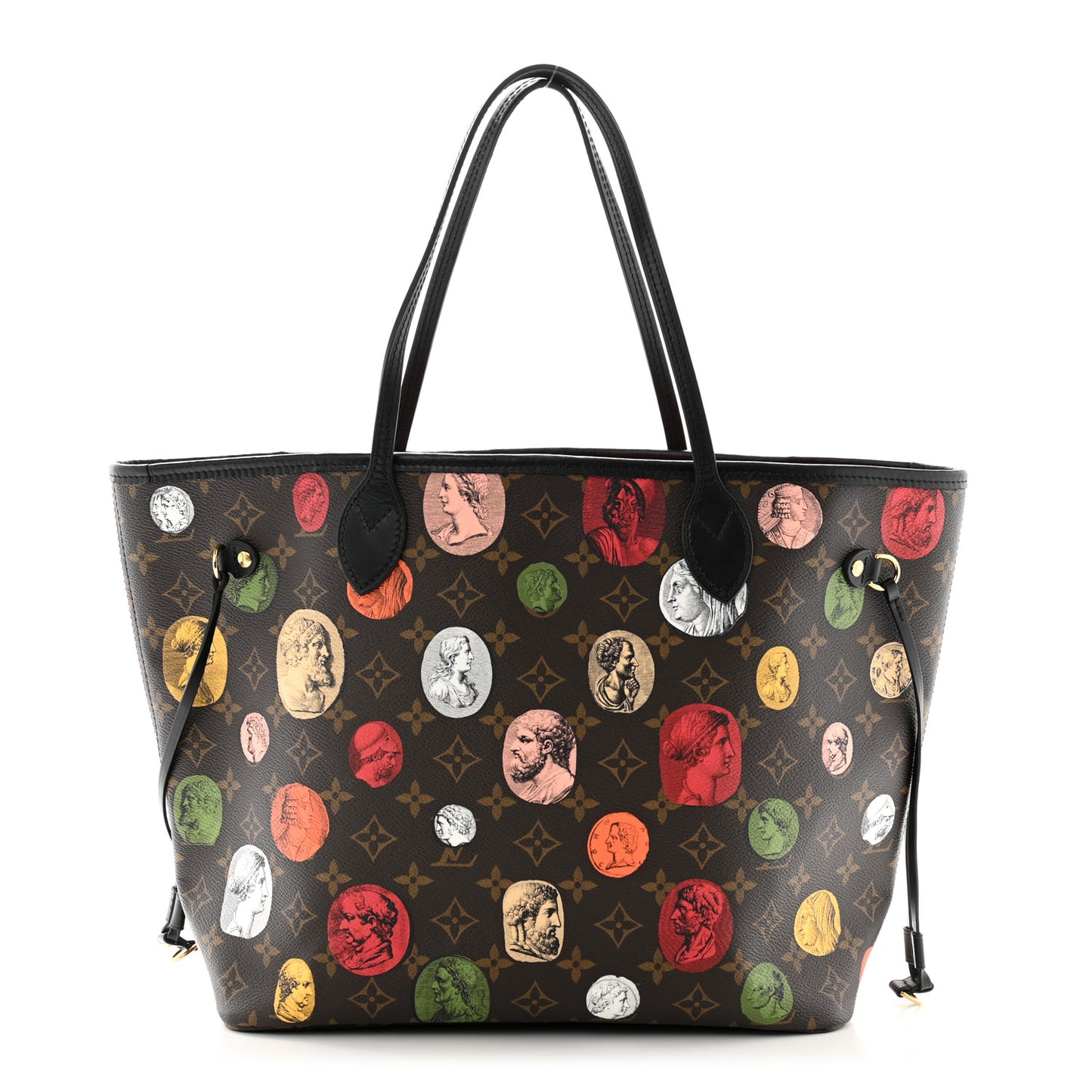 X Fornasetti Monogram Cameo Neverfull MM