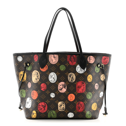 Louis Vuitton X Fornasetti Monogram Cameo Neverfull MM 1 of 10