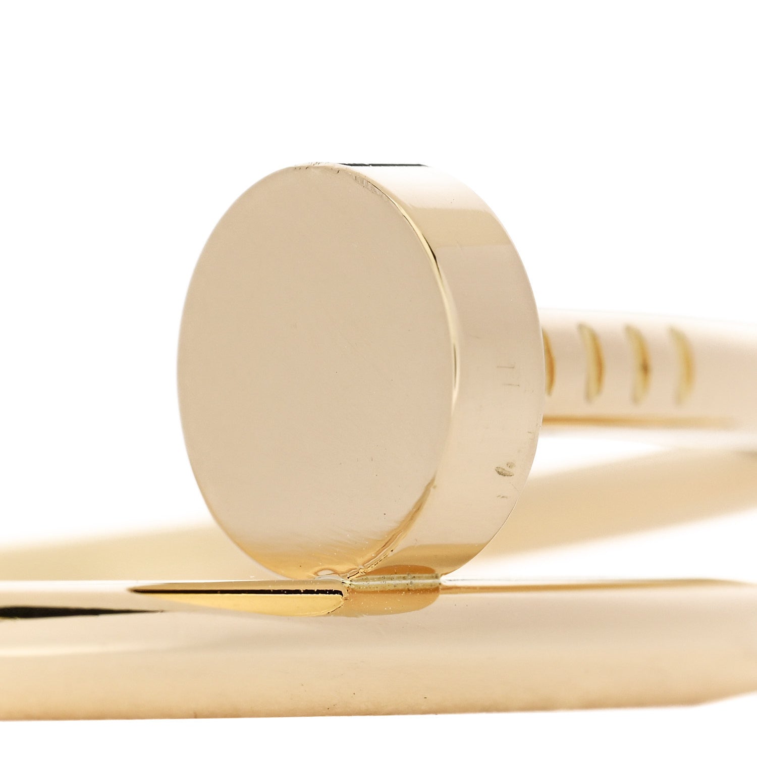 Cartier 18K Yellow Gold Juste Un Clou Bracelet 17 3 of 4
