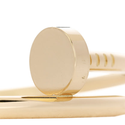 Cartier 18K Yellow Gold Juste Un Clou Bracelet 17 3 of 4