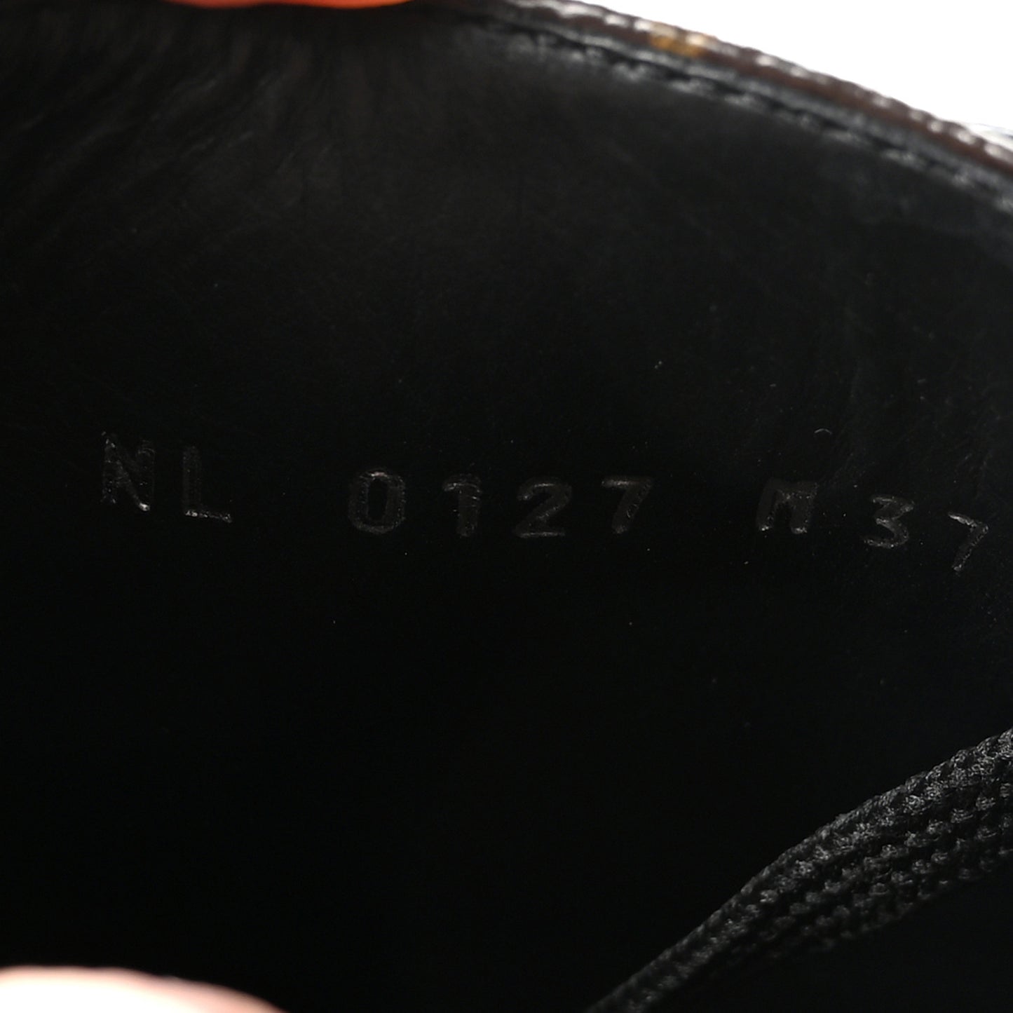 Calfskin Monogram Wonderland Flat Ranger Boots 37 Black