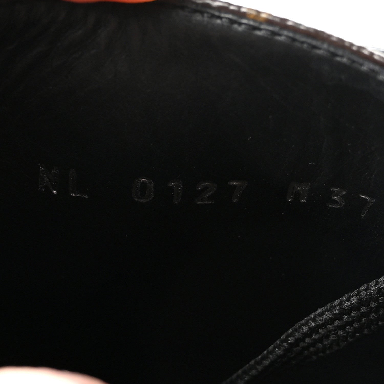 Louis Vuitton Calfskin Monogram Wonderland Flat Ranger Boots 37 Black 9 of 9