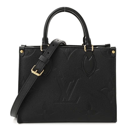 Louis Vuitton Empreinte Monogram Giant Onthego PM Black 1 of 9