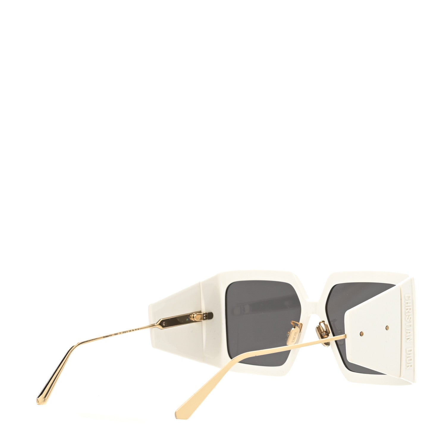 Christian Dior DiorSolar S1U Sunglasses White White 4 of 8