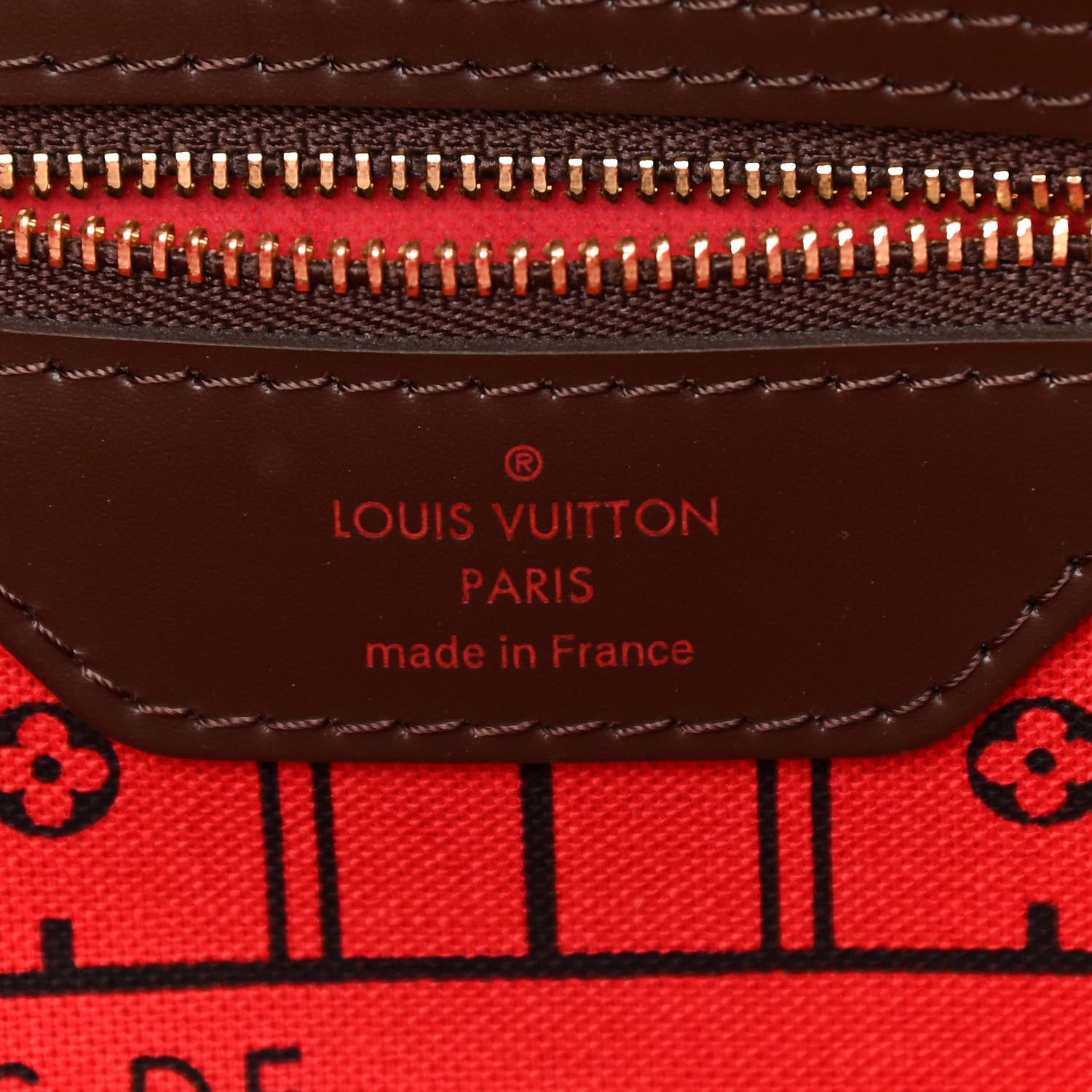 Louis Vuitton Damier Ebene Neverfull GM 6 of 10