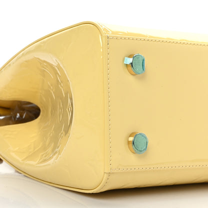 Louis Vuitton Vernis Brea MM Citrine 7 of 8
