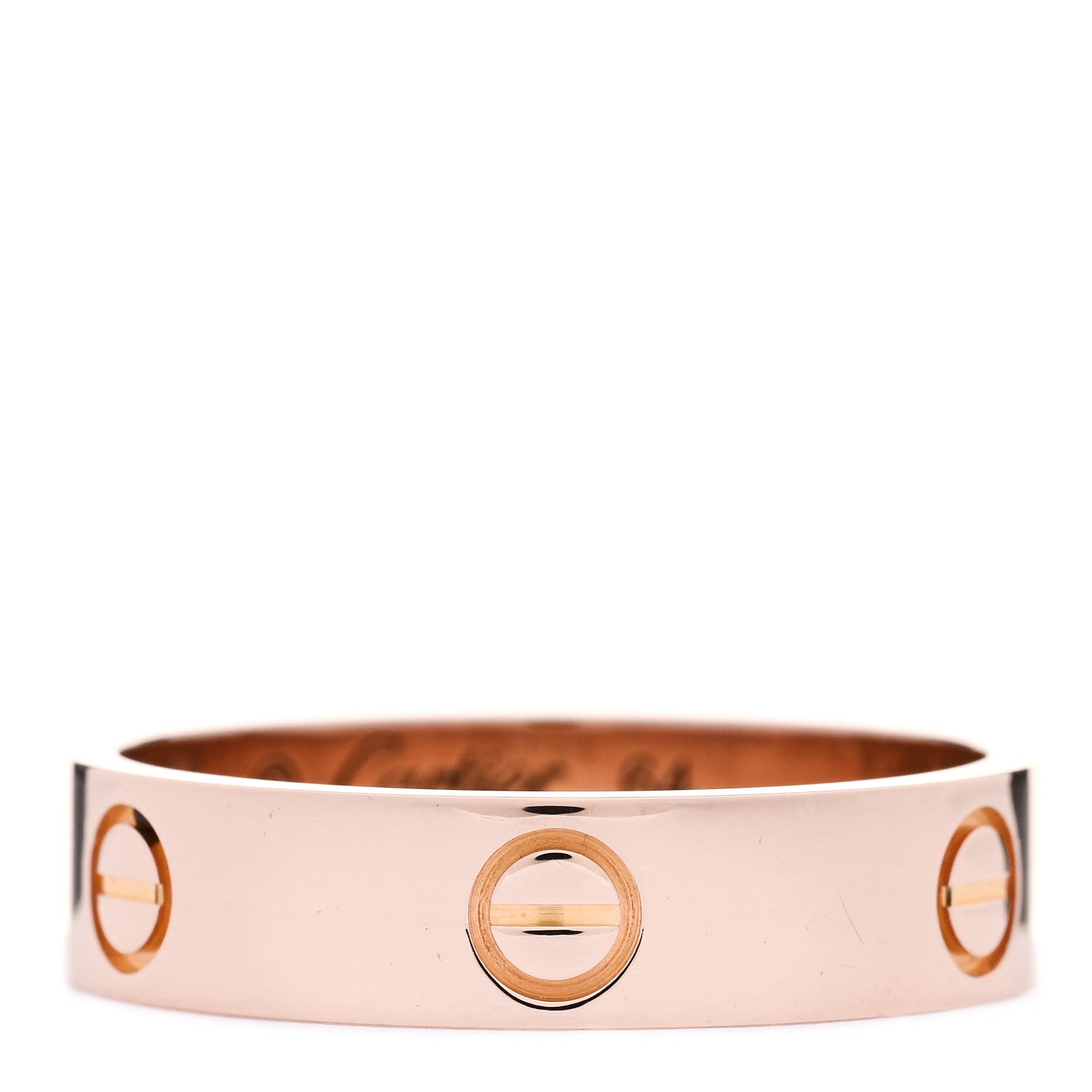 Cartier 18K Pink Gold 5.5mm LOVE Ring 64 10.75 1 of 5