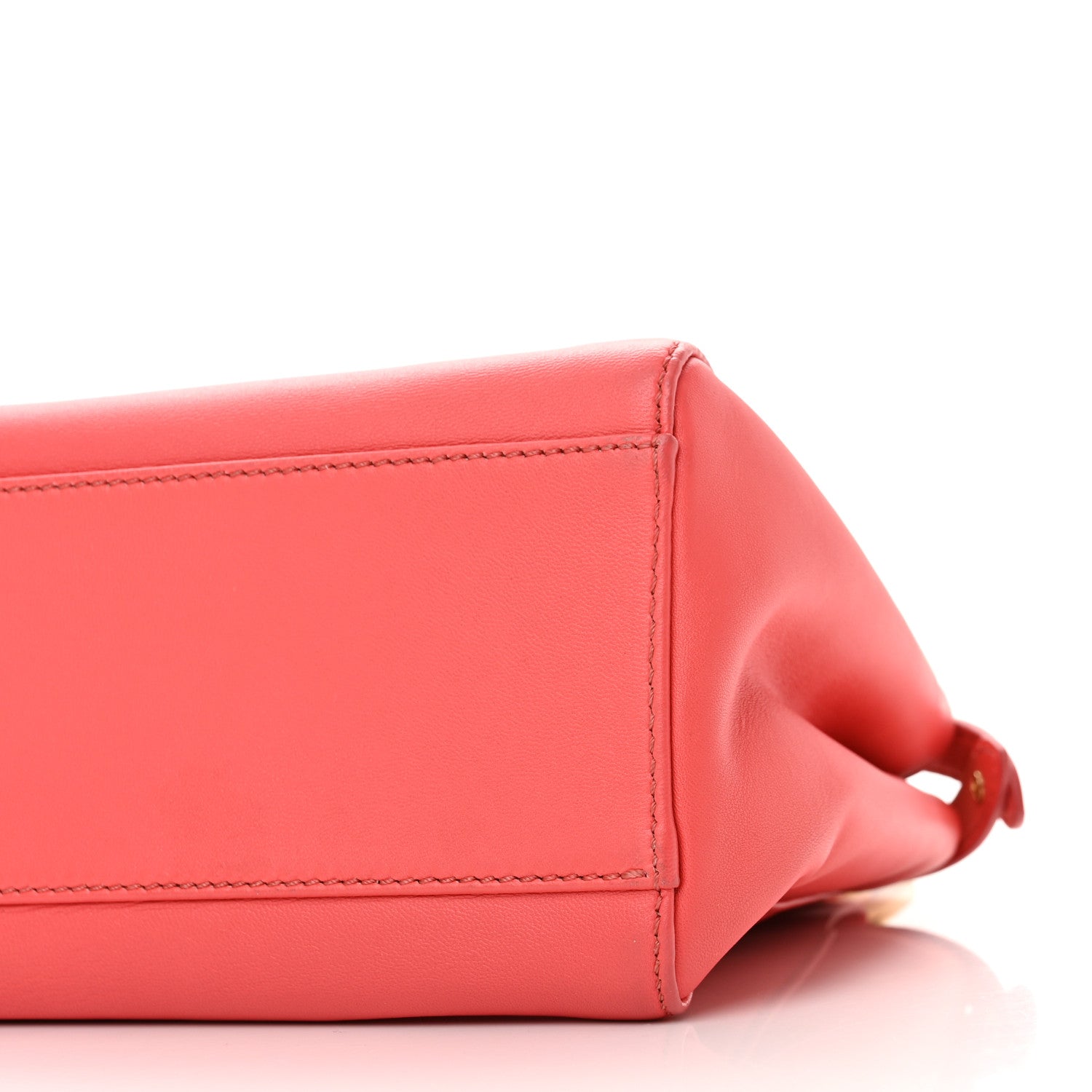 Fendi Nappa Mini Peekaboo Iconic Satchel Rosa Exstasy 10 of 11