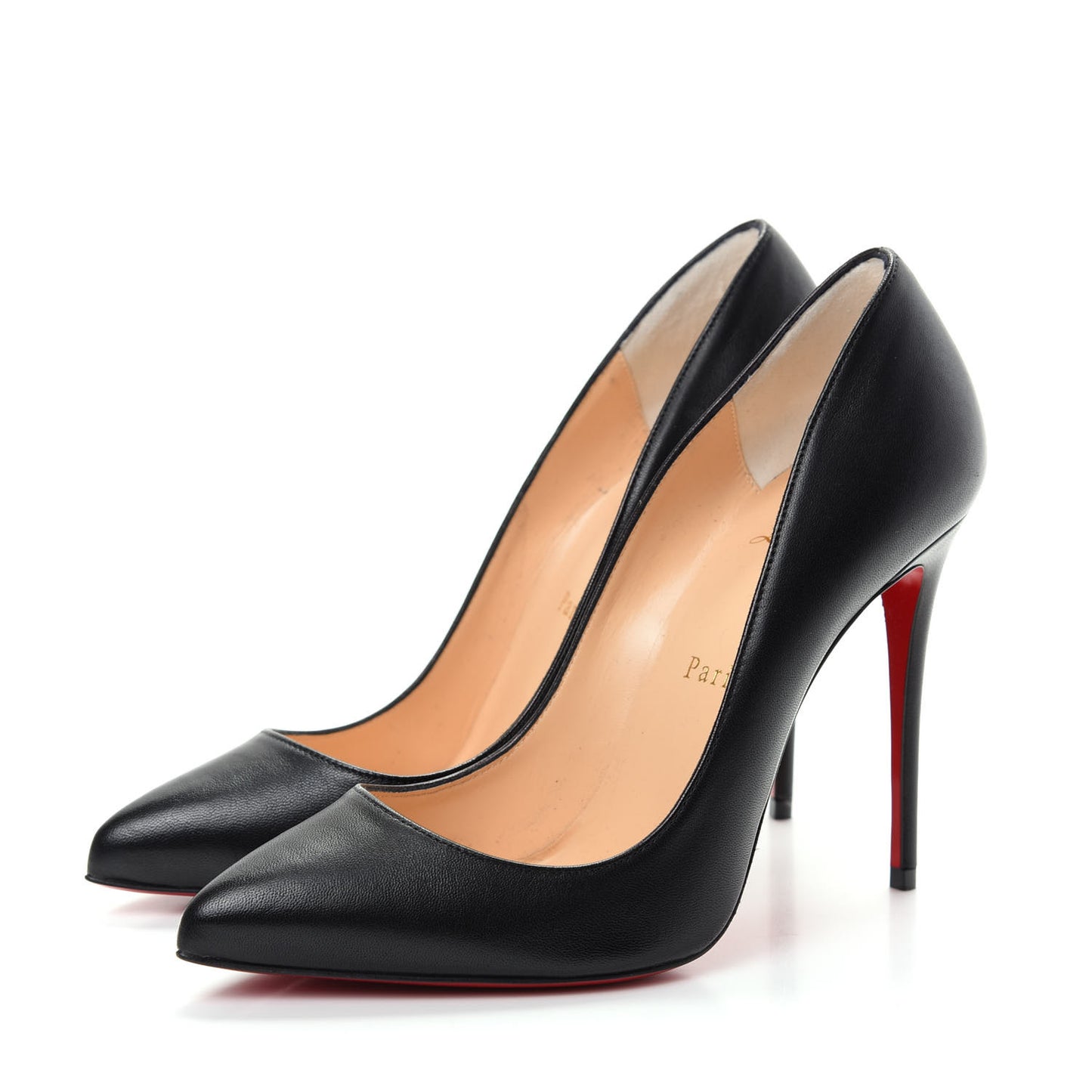 Shiny Nappa Pigalle Follies 100 Pumps 37.5 Black