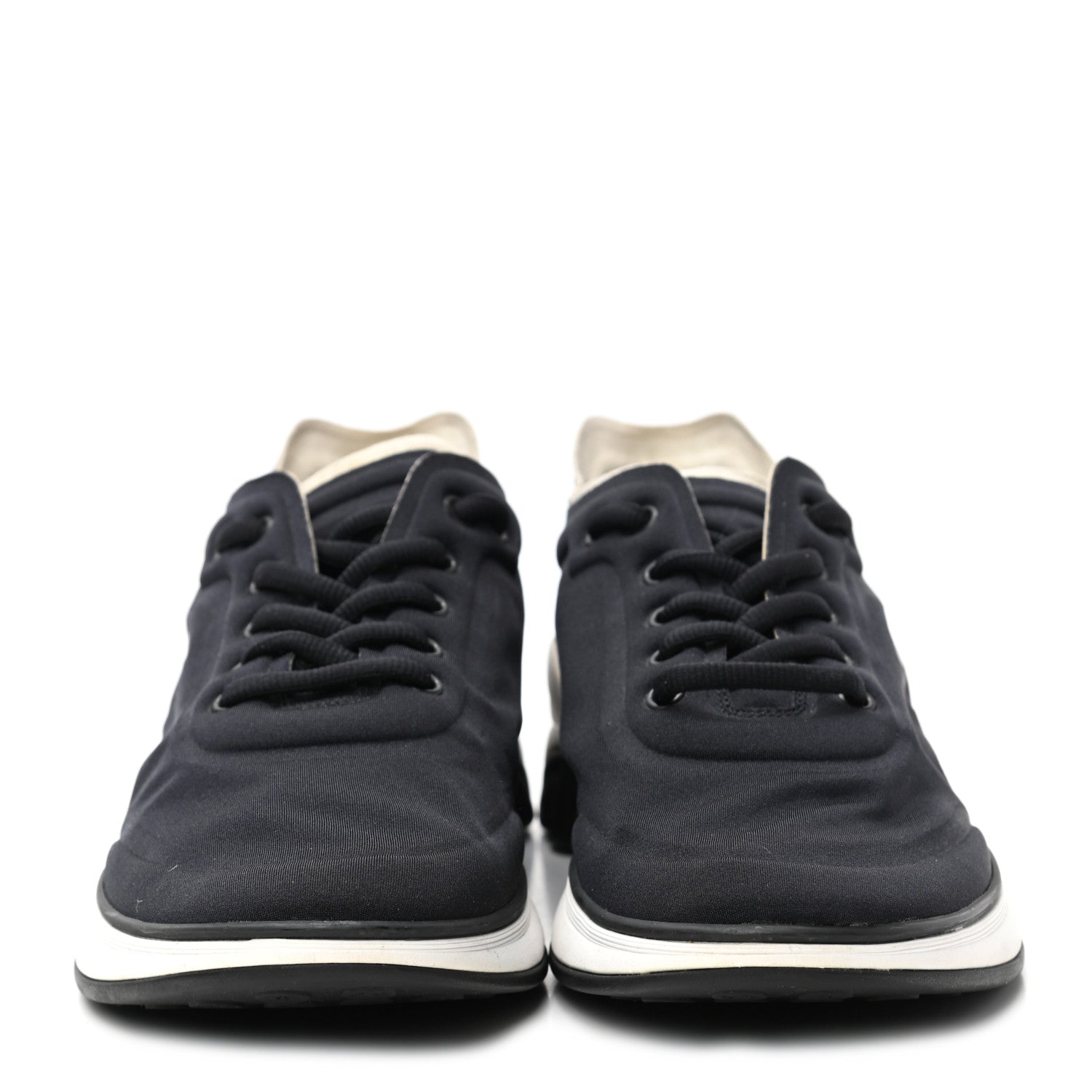 Chanel Lycra CC Sneakers 41 Black 2 of 6
