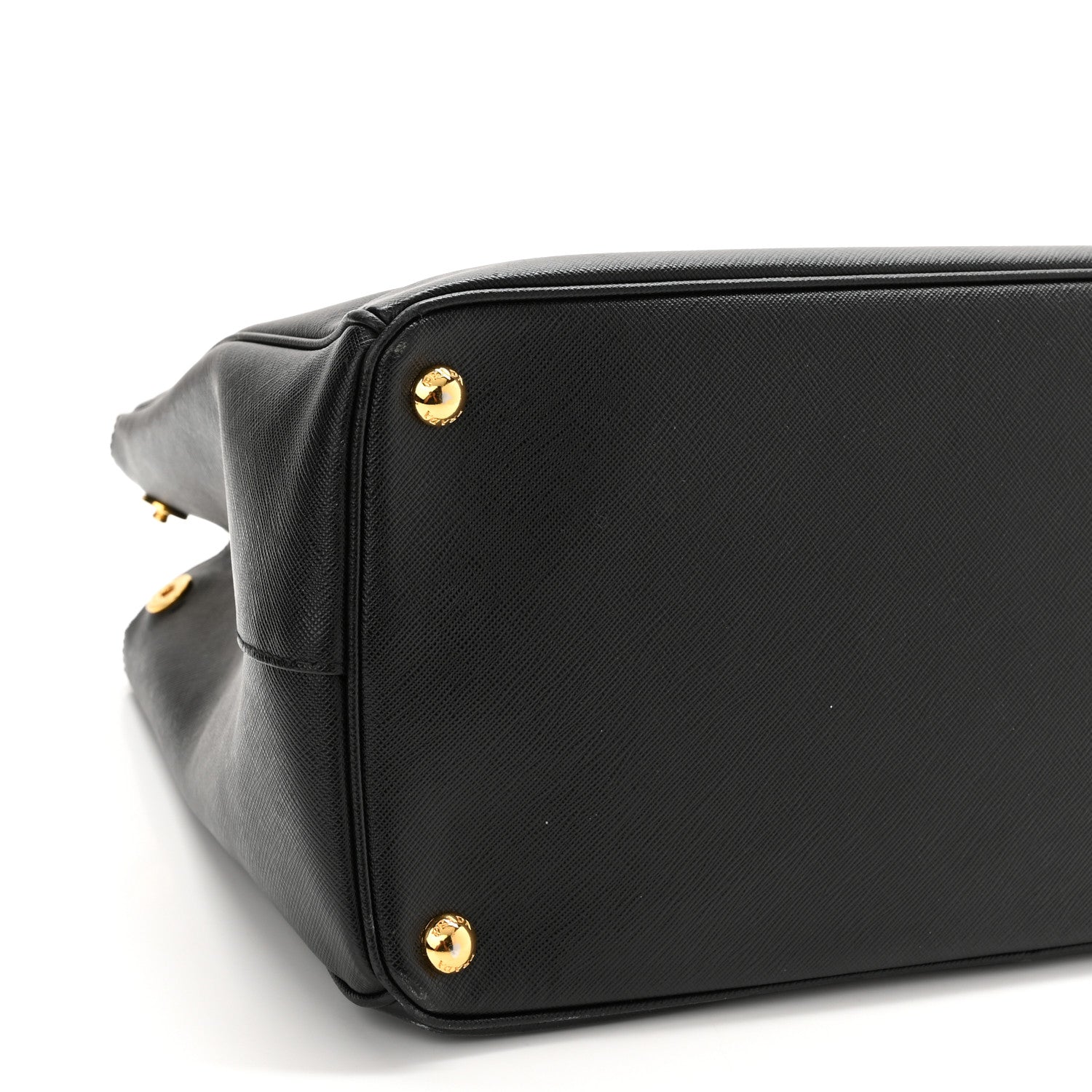 Prada Saffiano Medium Galleria Double Zip Tote Black 9 of 12