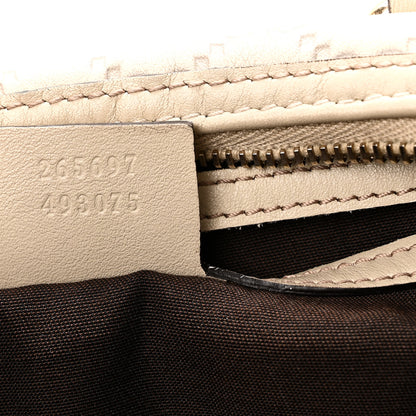 Gucci Guccissima Medium Joy Boston Off White 7 of 10