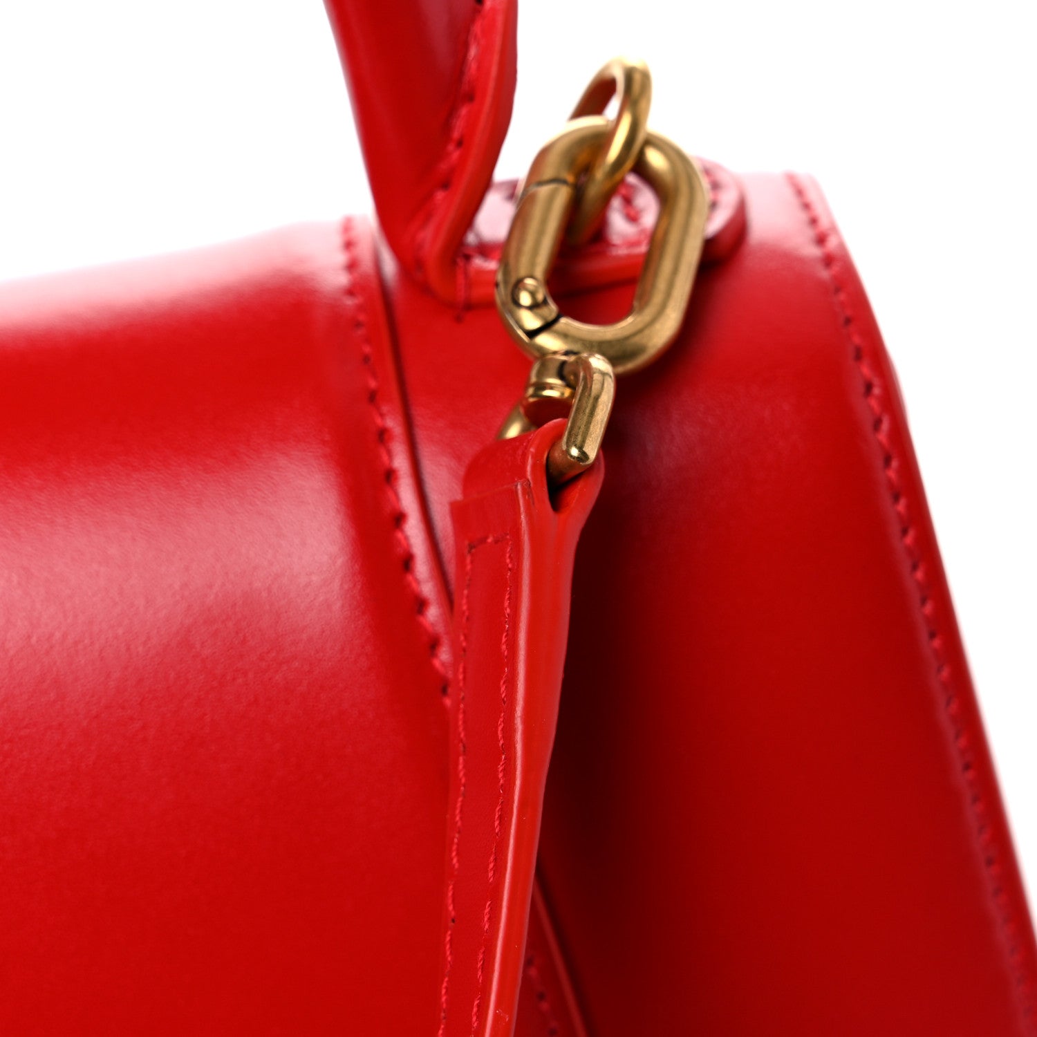 Balenciaga Shiny Box Calfskin Small Hourglass Top Handle Bag Bright Red 16 of 17