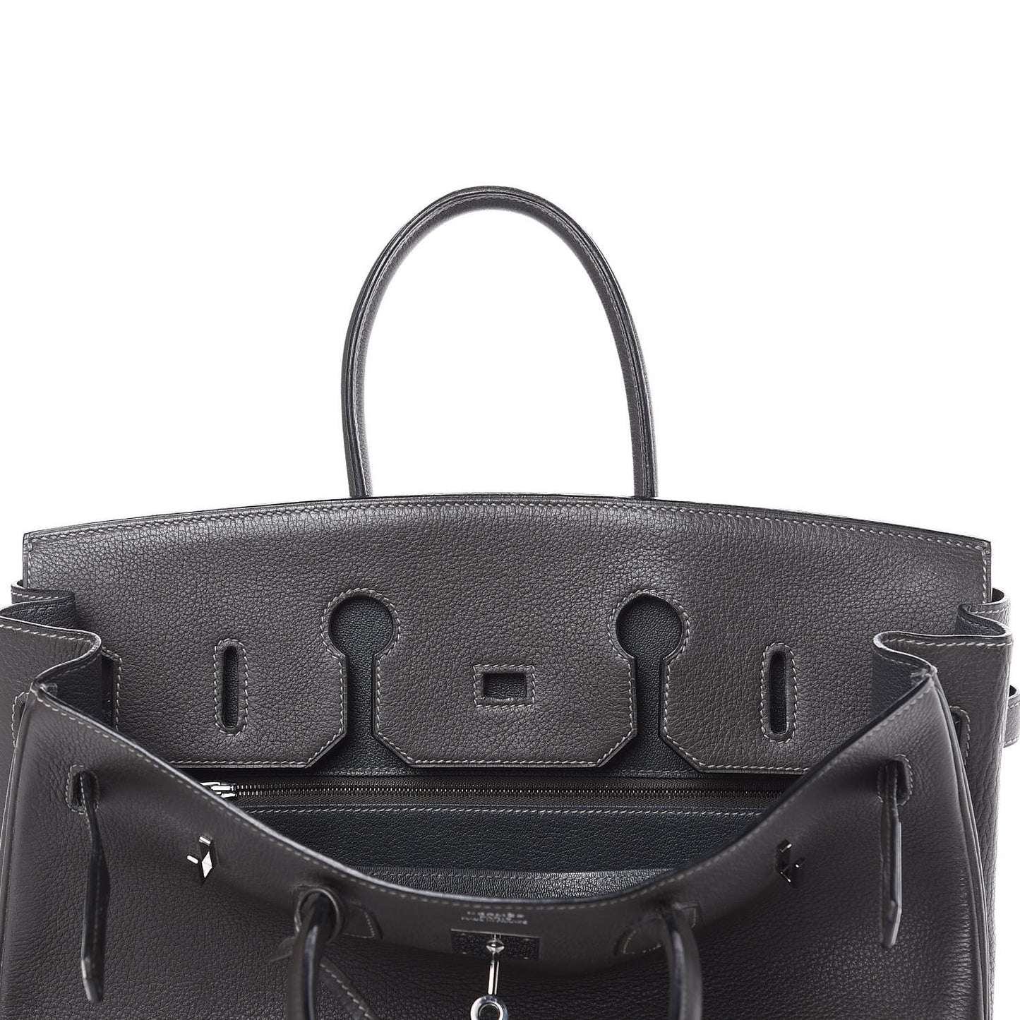 Taurillon Clemence Birkin 35 Graphite