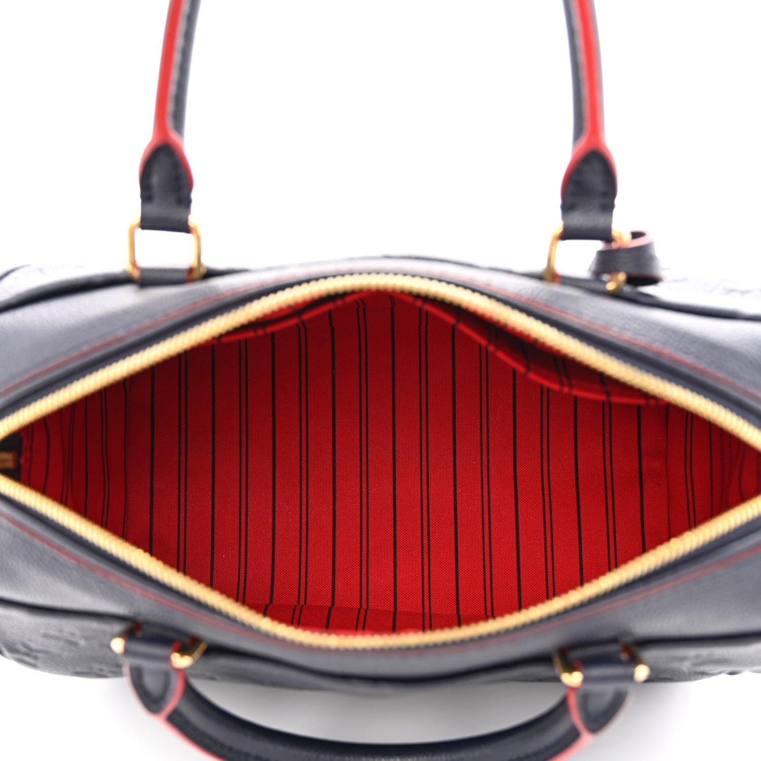 Louis Vuitton Empreinte Speedy Bandouliere 25 NM Marine Rouge 5 of 11