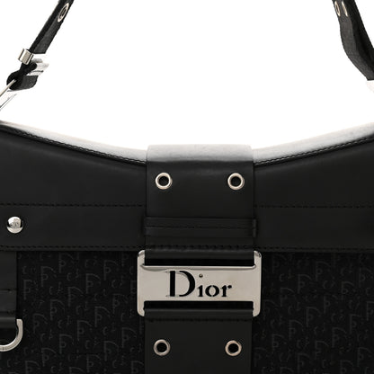 Christian Dior Monogram Calfskin Street Chic Columbus Ave Bag Black 8 of 13