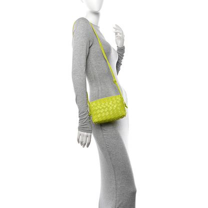 Bottega Veneta Nappa Intrecciato Mini Loop Camera Bag Acid Kiwi 2 of 10