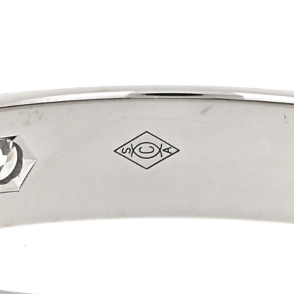 Cartier Platinum Diamond 3mm C De Cartier Wedding Band Ring 50 5.25 6 of 7