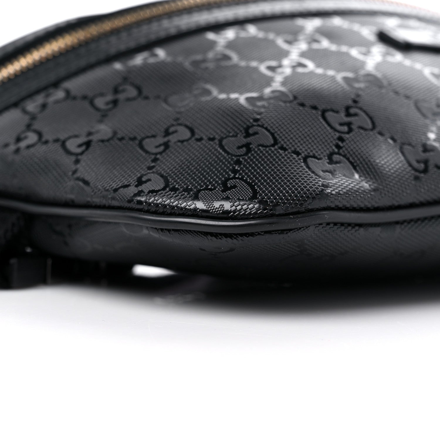 Gucci Imprime Monogram Belt Bag Black 7 of 10