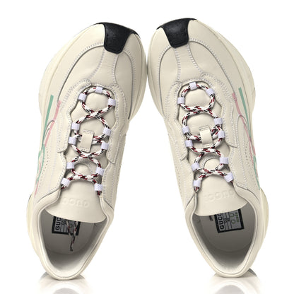 Gucci Ultralight Plutone Calfskin Womens Gucci Run Sneakers 40 Great White 2 of 9