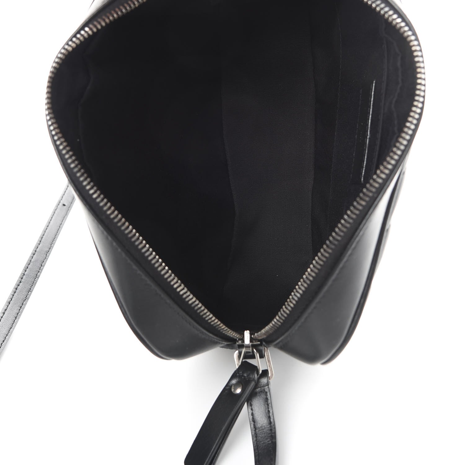 Saint Laurent Calfskin Matelasse Monogram Lou Camera Bag Black 5 of 11