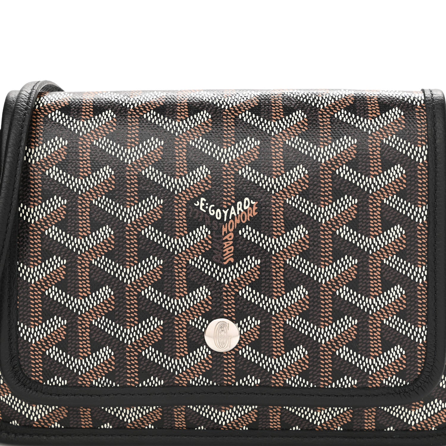 Goyard Goyardine Plumet Wallet Clutch Black 17 of 21