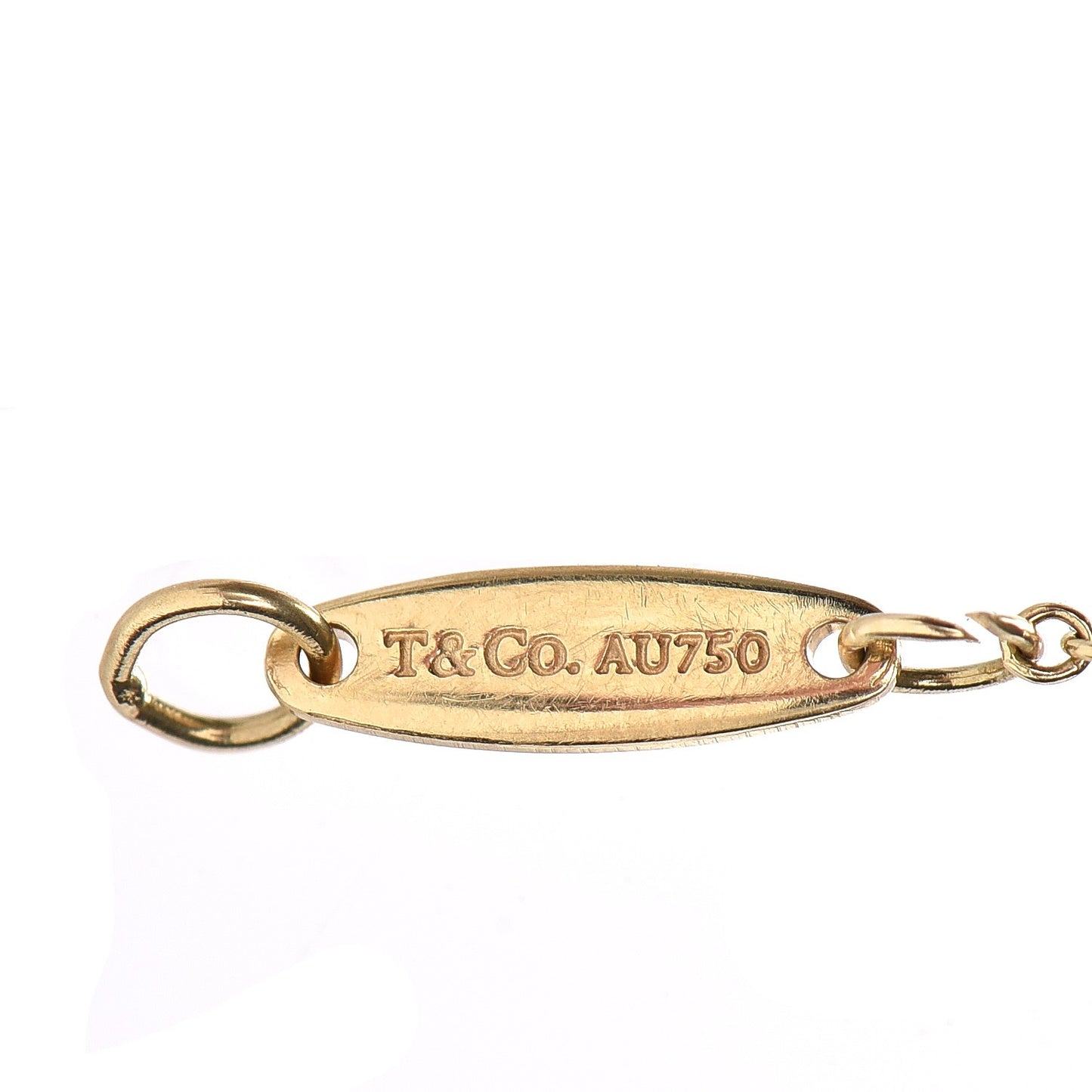 18K Yellow Gold Diamond .03ct Elsa Peretti Diamonds by the Yard Bracelet