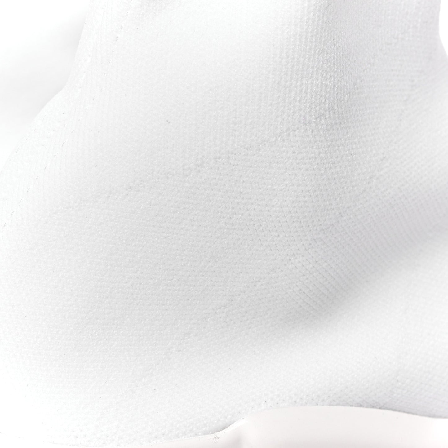 Knit Bi-Color Sole Mens Speed 2.0 Sneakers 45 White