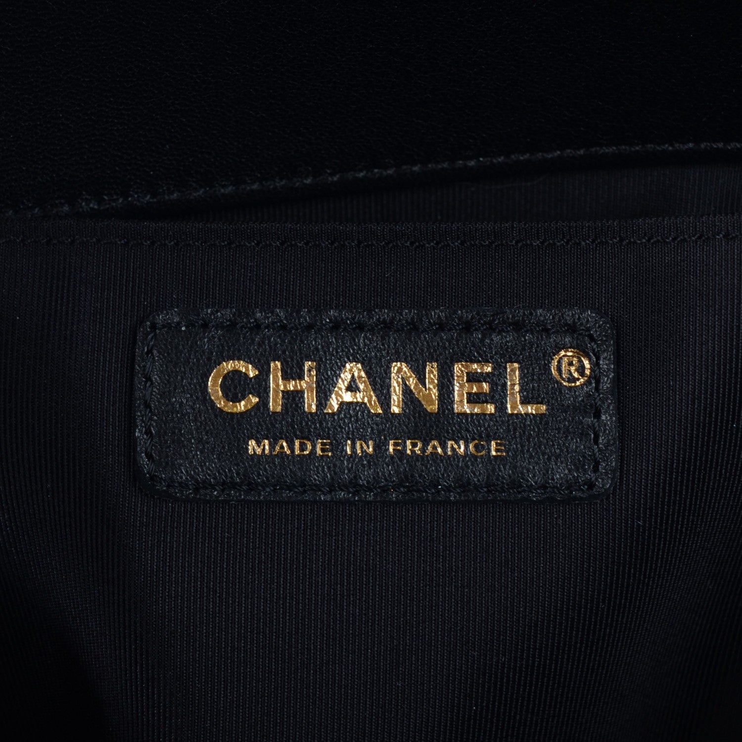 Chanel Lambskin Quilted Medium Boy Flap Black 7 of 9