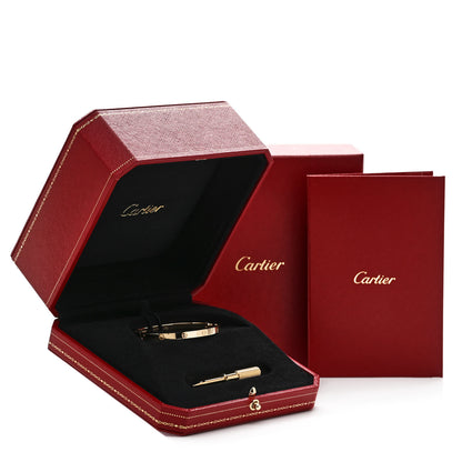 Cartier 18K Yellow Gold Small LOVE Bracelet 15 5 of 5