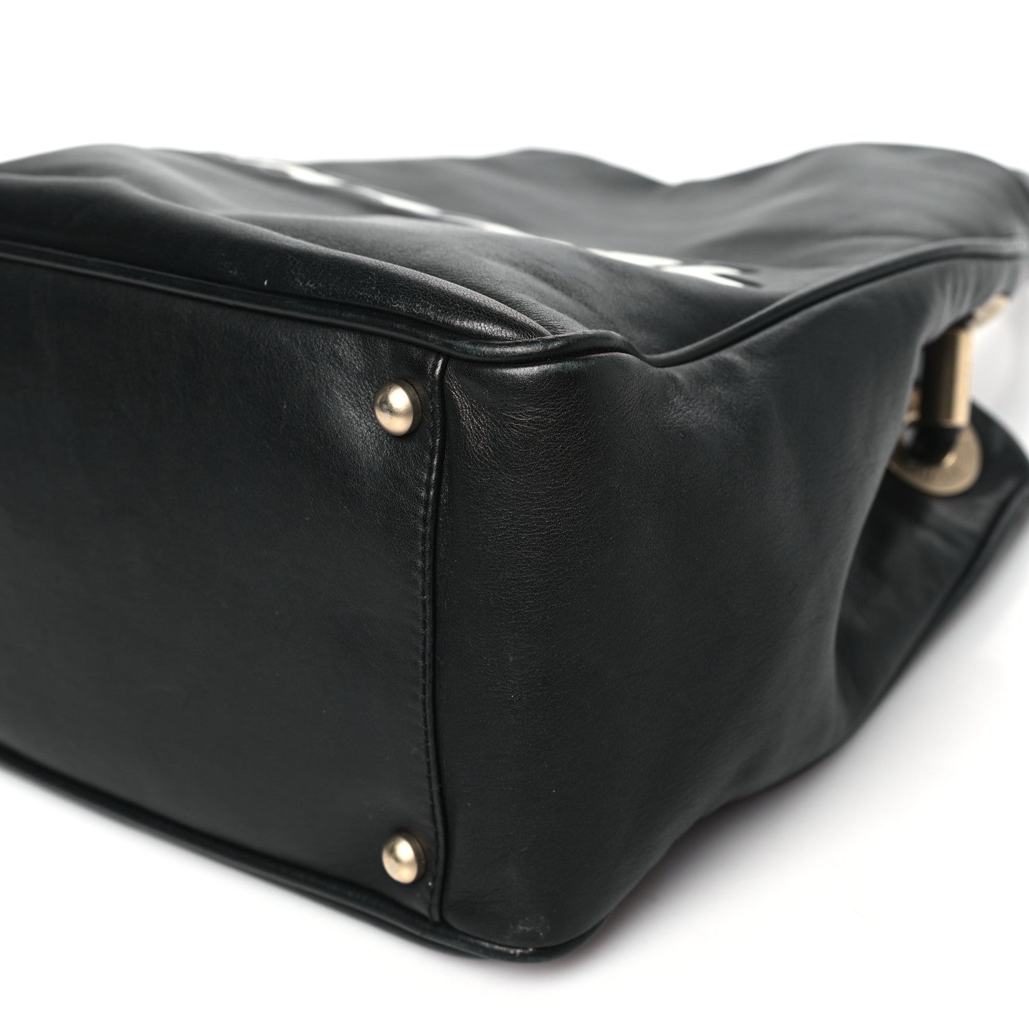 Chanel Lambskin Camellia Tote Black 10 of 10