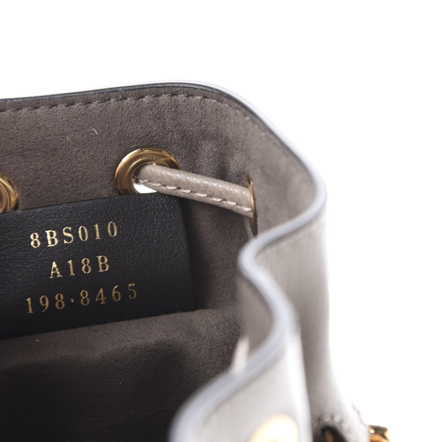 Fendi Vitello Cruise F is Fendi Mini Mon Tresor Bucket Bag Tortora 9 of 10