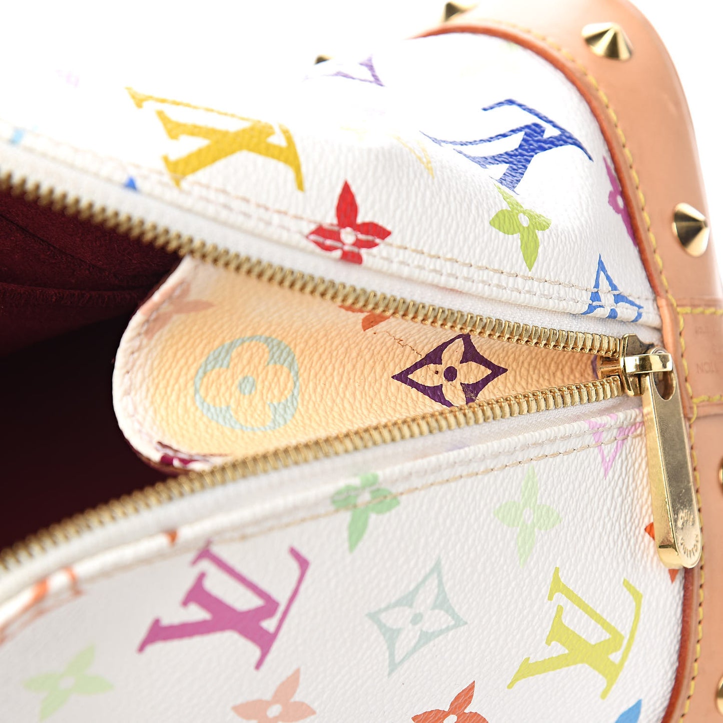 Monogram Multicolor Alma White